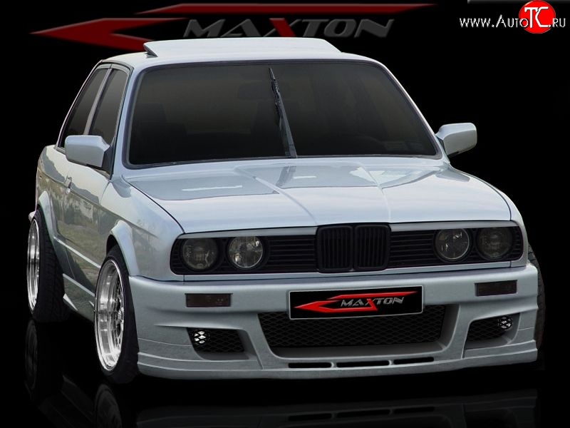 8 399 р. Передний бампер Maxton BMW 3 серия E30 седан (1982-1991)  с доставкой в г. Воронеж