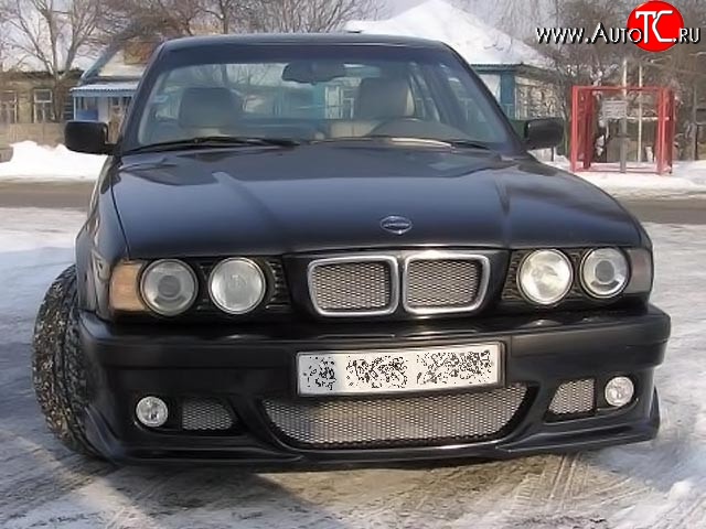6 899 р. Передний бампер RIEGER BMW 5 серия E34 универсал (1988-1996) (Неокрашенный)  с доставкой в г. Воронеж