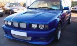 1 649 р. Реснички на фары CT v1 BMW 5 серия E34 седан дорестайлинг (1988-1994) (Неокрашенные)  с доставкой в г. Воронеж. Увеличить фотографию 2