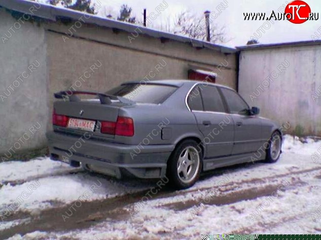 7 049 р. Спойлер Pilot BMW 5 серия E34 седан дорестайлинг (1988-1994)  с доставкой в г. Воронеж