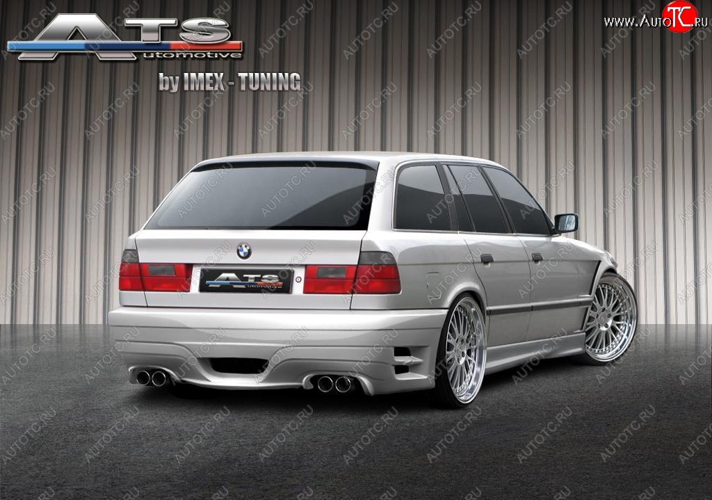 26 449 р. Задний бампер ATS BMW 5 серия E34 универсал (1988-1996)  с доставкой в г. Воронеж
