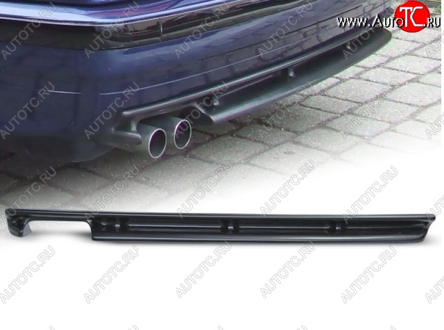 3 099 р. Накладка на задний бампер (Coupe) M-Style BMW 3 серия E36 седан (1990-2000) (Неокрашенная)  с доставкой в г. Воронеж