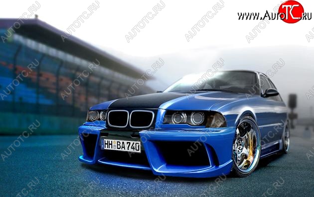 25 899 р. Передний бампер BNB BMW 3 серия E36 седан (1990-2000)  с доставкой в г. Воронеж