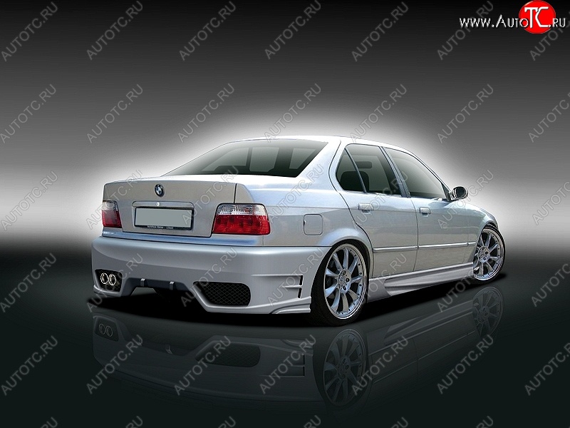 25 899 р. Задний бампер ATS BMW 3 серия E36 седан (1990-2000)  с доставкой в г. Воронеж
