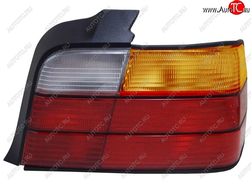 11 799 р. Правый фонарь задний SAT (желтый поворотник) BMW 3 серия E36 седан (1990-2000)  с доставкой в г. Воронеж