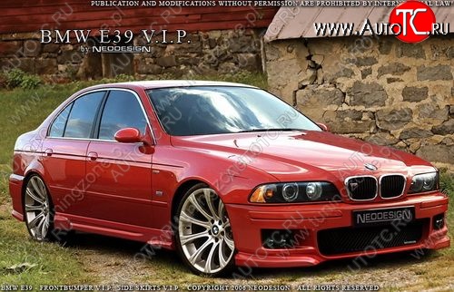 7 299 р. Передний бампер Neodesign BMW 5 серия E39 седан рестайлинг (2000-2003)  с доставкой в г. Воронеж