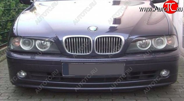1 649 р. Реснички на фары Badlook BMW 5 серия E39 седан рестайлинг (2000-2003) (Неокрашенные)  с доставкой в г. Воронеж