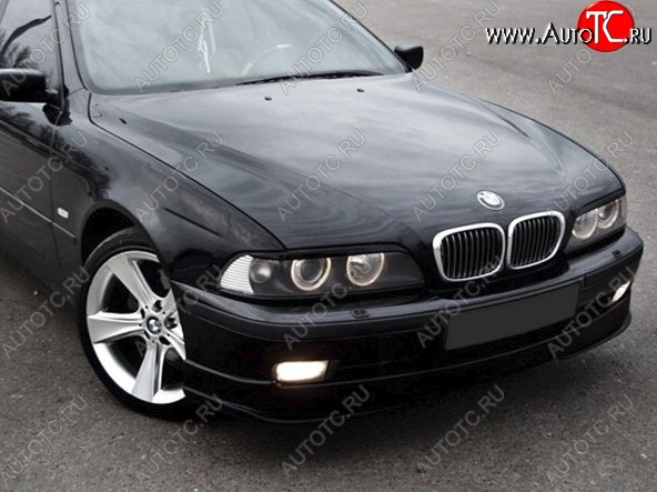 739 р. Реснички на фары Drive (нижние)  BMW 5 серия  E39 (1995-2003) седан дорестайлинг, седан рестайлинг (Неокрашенные)  с доставкой в г. Воронеж