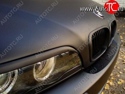 1 249 р. Реснички (нижние) на фары HAMANN BMW 5 серия E39 седан рестайлинг (2000-2003) (Неокрашенные)  с доставкой в г. Воронеж