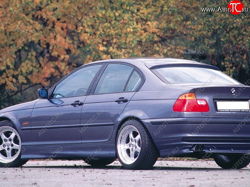 2 499 р. Козырёк на заднее стекло M3 Style BMW 3 серия E46 седан дорестайлинг (1998-2001) (Неокрашенный)  с доставкой в г. Воронеж