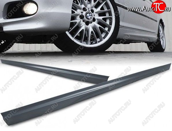 16 649 р. Пороги накладки M-pakiet BMW 3 серия E46 седан дорестайлинг (1998-2001) (Неокрашенные)  с доставкой в г. Воронеж