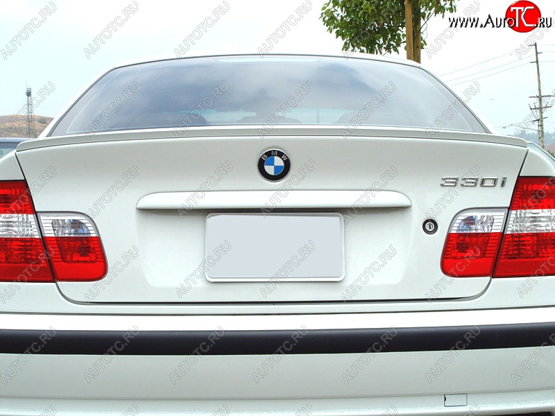 3 449 р. Лип спойлер M3 Style BMW 3 серия E46 седан дорестайлинг (1998-2001) (Неокрашенный)  с доставкой в г. Воронеж