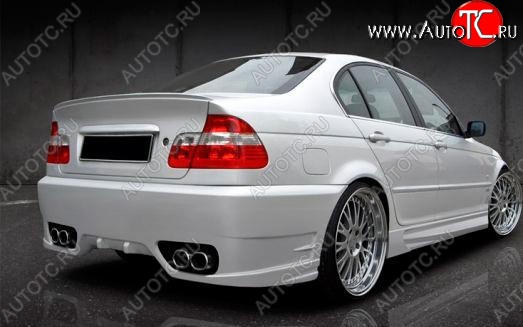 25 899 р. Задний бампер ST BMW 3 серия E46 седан дорестайлинг (1998-2001)  с доставкой в г. Воронеж