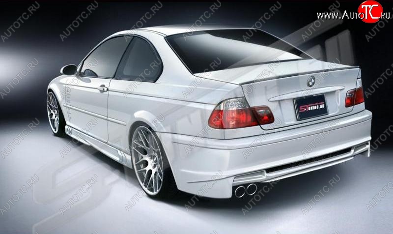 25 899 р. Задний бампер ST2 BMW 3 серия E46 седан дорестайлинг (1998-2001)  с доставкой в г. Воронеж