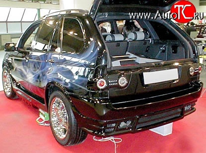 8 149 р. Задние вставки для модульной оптики Tarantul (дорестайл) BMW X5 E53 дорестайлинг (1999-2003)  с доставкой в г. Воронеж