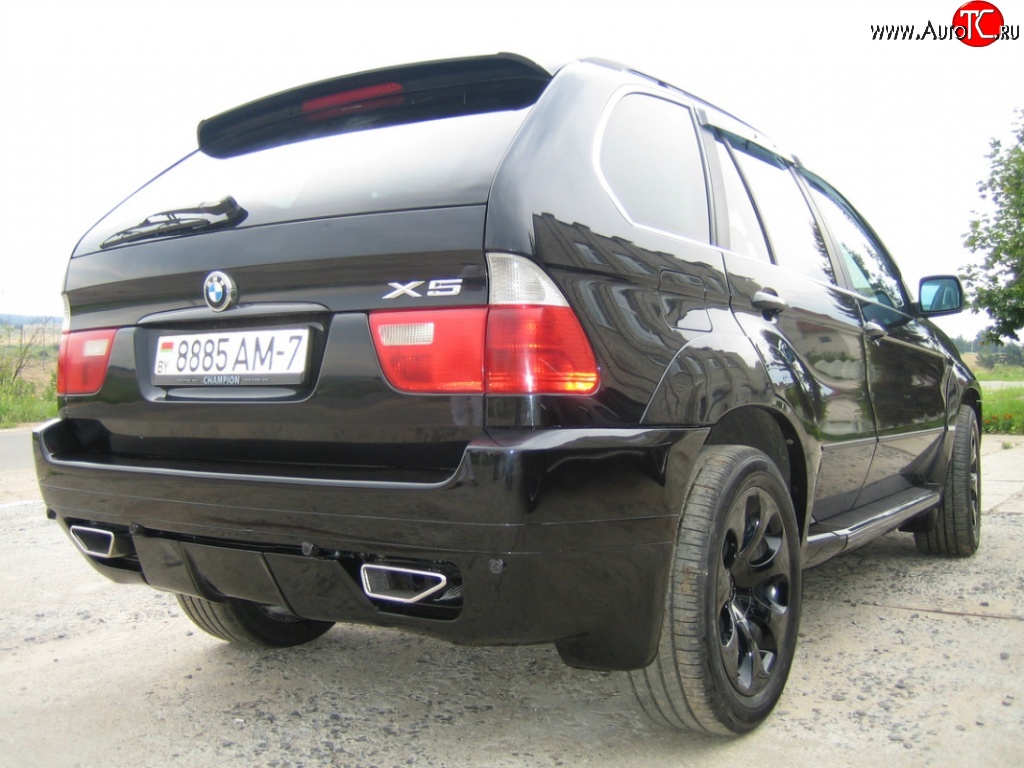 10 339 р. Задний бампер Aero BMW X5 E53 дорестайлинг (1999-2003)  с доставкой в г. Воронеж