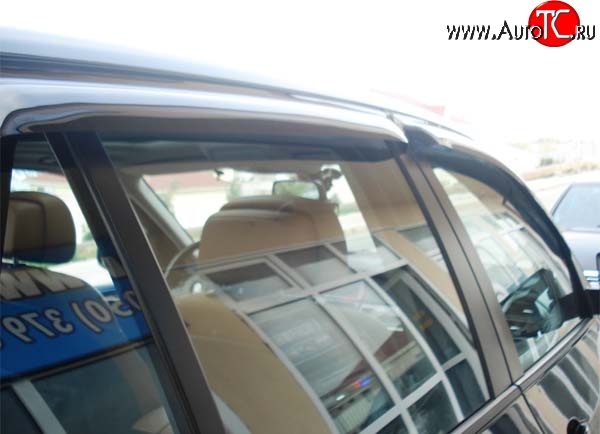 3 399 р. Дефлекторы окон (ветровики) Novline 4 шт.  BMW X5  E70 (2006-2013) дорестайлинг, рестайлинг  с доставкой в г. Воронеж