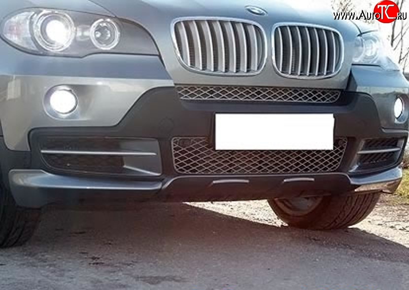 4 999 р. Накладка на передний бампер Sport Package BMW X5 E70 дорестайлинг (2006-2010)  с доставкой в г. Воронеж