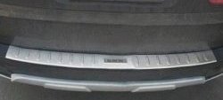 11 449 р. Накладка на задний бампер CT BMW X5 E70 дорестайлинг (2006-2010) (Неокрашенная)  с доставкой в г. Воронеж. Увеличить фотографию 2