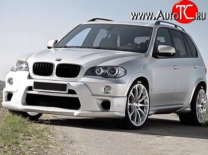 21 499 р. Передний бампер Hartge Style BMW X5 E70 дорестайлинг (2006-2010) (Неокрашенный)  с доставкой в г. Воронеж