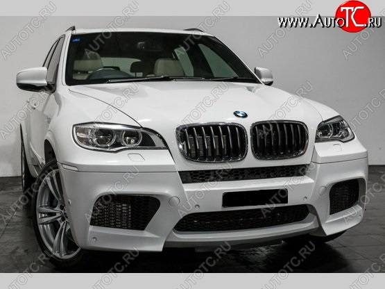 22 499 р. Передний бампер X5M STYLE BMW X5 E70 дорестайлинг (2006-2010) (Неокрашенный)  с доставкой в г. Воронеж