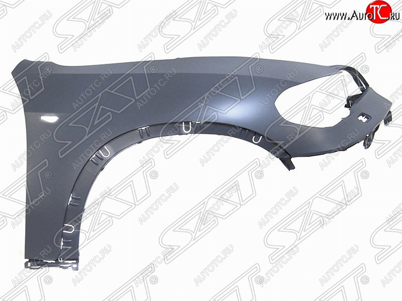 13 499 р. Правое крыло переднее SAT (пластик, пр-во Тайвань)  BMW X5  E70 (2010-2013) рестайлинг (Неокрашенное)  с доставкой в г. Воронеж
