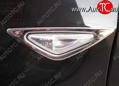 2 399 р. Накладки на повторители СТ BMW X5 E70 дорестайлинг (2006-2010)  с доставкой в г. Воронеж