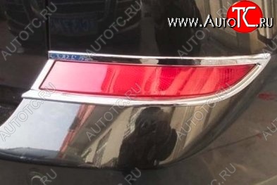 4 199 р. Накладки на задние отражатели СТ BMW X5 E70 дорестайлинг (2006-2010)  с доставкой в г. Воронеж