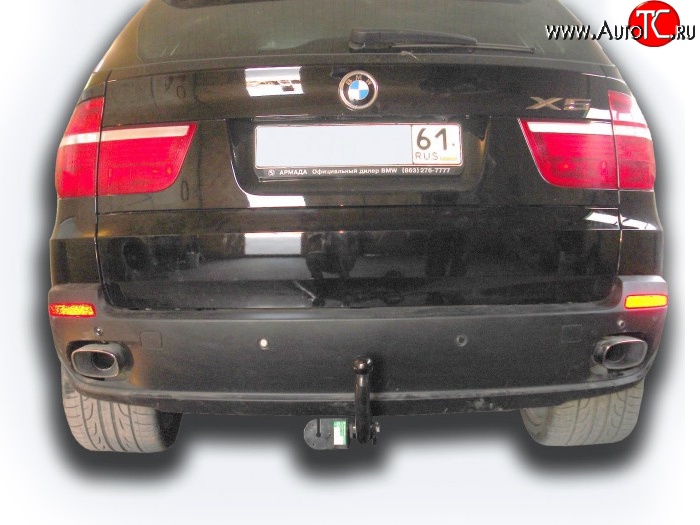 8 899 р. Фаркоп Лидер Плюс  BMW X5  E70 (2006-2013) дорестайлинг, рестайлинг (Без электропакета)  с доставкой в г. Воронеж