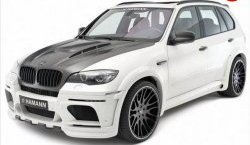 32 249 р. Пластиковый капот Hamman Style BMW X6 E71 дорестайлинг (2008-2012) (Неокрашенный)  с доставкой в г. Воронеж. Увеличить фотографию 2