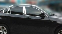 46 999 р. Накладки на окна и стойки дверей СТ BMW X6 E71 дорестайлинг (2008-2012) (Неокрашенные)  с доставкой в г. Воронеж. Увеличить фотографию 2