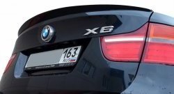 3 399 р. Лип спойлер АВТОКРАТ BMW X6 E71 рестайлинг (2012-2014) (Неокрашенный)  с доставкой в г. Воронеж. Увеличить фотографию 6