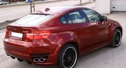 13 349 р. Лип спойлер Lumma BMW X6 E71 рестайлинг (2012-2014) (Неокрашенный)  с доставкой в г. Воронеж. Увеличить фотографию 3