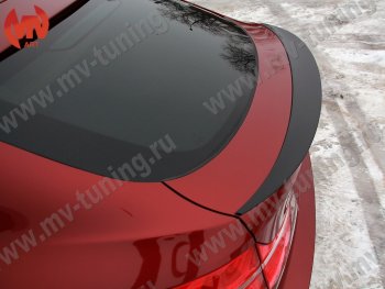 4 649 р. Лип спойлер Tuning-Sport BMW X6 E71 рестайлинг (2012-2014) (Неокрашенный)  с доставкой в г. Воронеж. Увеличить фотографию 5
