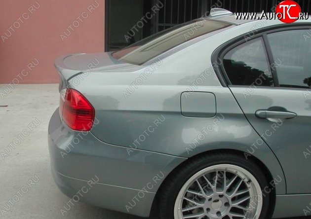4 999 р. Лип спойлер M-Tech BMW 3 серия E90 седан дорестайлинг (2004-2008) (Неокрашенный)  с доставкой в г. Воронеж