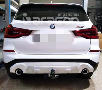 22 699 р. Фаркоп Aragon BMW X3 G01 дорестайлинг (2017-2021) (тип шара S (горизонтальный, легкосъемный))  с доставкой в г. Воронеж. Увеличить фотографию 1