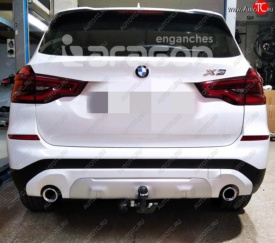 22 699 р. Фаркоп Aragon  BMW iX3  G08 - X4  G02 (тип шара S (горизонтальный, легкосъемный))  с доставкой в г. Воронеж