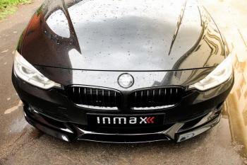 12 949 р. Юбка переднего бампера (Sport,Luxury, SE) INMAX BMW 3 серия F30 седан дорестайлинг (2012-2015) (Неокрашенный)  с доставкой в г. Воронеж. Увеличить фотографию 3