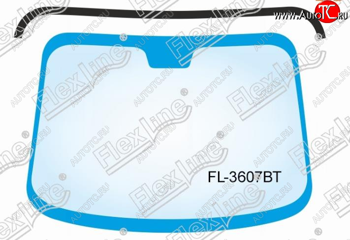 499 р. Молдинг лобового стекла FlexLine BMW 3 серия F30 седан дорестайлинг (2012-2015)  с доставкой в г. Воронеж