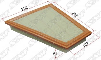 Фильтр воздушный двигателя SAT  3 серия  F30, 5 серия ( F11,  F10)