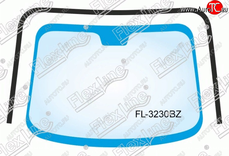 2 599 р. Молдинг лобового стекла FlexLine  BMW X1  E84 (2009-2015)  с доставкой в г. Воронеж