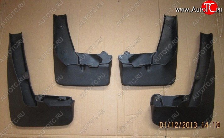 3 649 р. Комплект брызговиков Original Design BMW X1 E84 (2009-2015)  с доставкой в г. Воронеж