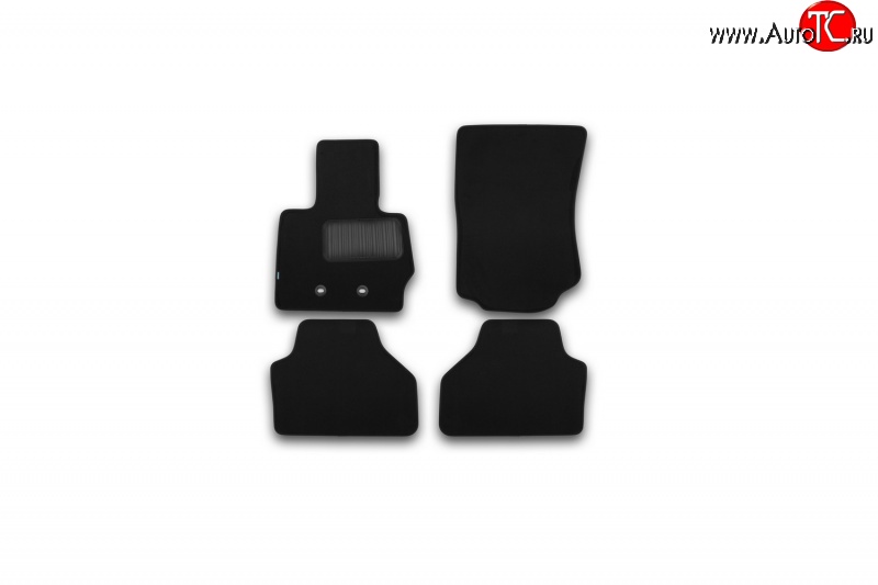 399 р. Коврики в салон Klever Premium BMW X3 F25 дорестайлинг (2010-2014) (Цвет: черный)  с доставкой в г. Воронеж