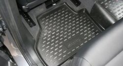10 299 р. Коврики в салон Element 4 шт. (полиуретан, бежевые) BMW X3 F25 дорестайлинг (2010-2014)  с доставкой в г. Воронеж. Увеличить фотографию 4