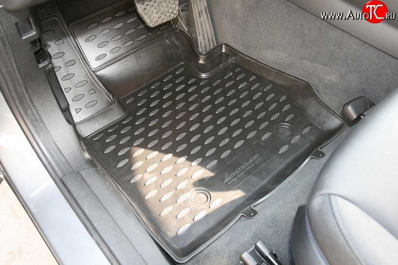 10 299 р. Коврики в салон Element 4 шт. (полиуретан, бежевые) BMW X3 F25 дорестайлинг (2010-2014)  с доставкой в г. Воронеж