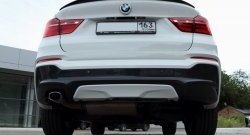 8 799 р. Лип спойлер BS BMW X4 F26 (2014-2018) (Неокрашенный)  с доставкой в г. Воронеж. Увеличить фотографию 2