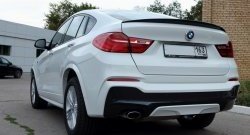 8 799 р. Лип спойлер BS BMW X4 F26 (2014-2018) (Неокрашенный)  с доставкой в г. Воронеж. Увеличить фотографию 3