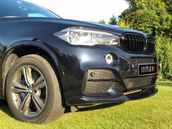 20 349 р. Сплиттер переднего бампера M-Performance  BMW X5  F15 (2013-2018) (цвет: черный глянец)  с доставкой в г. Воронеж. Увеличить фотографию 4