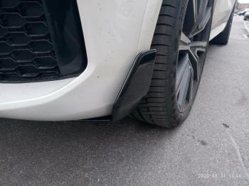 11 699 р. Элероны переднего бампера M-Performance BMW X5 G05 (2018-2022) (цвет: черный глянец)  с доставкой в г. Воронеж. Увеличить фотографию 4