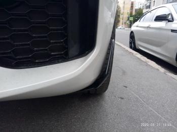 11 699 р. Элероны переднего бампера M-Performance BMW X5 G05 (2018-2022) (цвет: черный глянец)  с доставкой в г. Воронеж. Увеличить фотографию 5